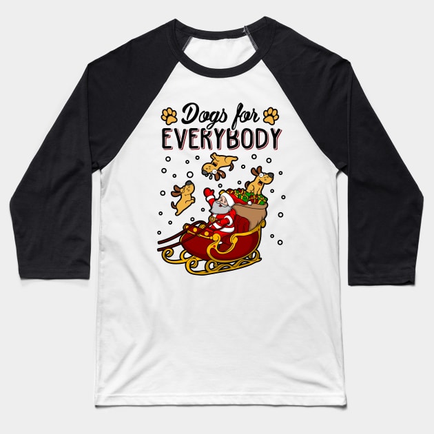 Dog Lover Ugly Christmas Sweater Baseball T-Shirt by KsuAnn